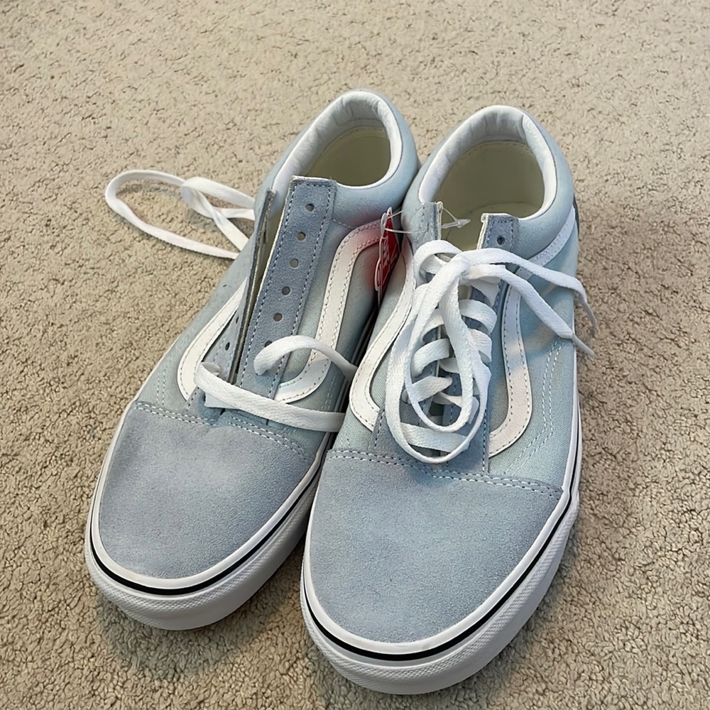 Baby Blue Old Skool Vans